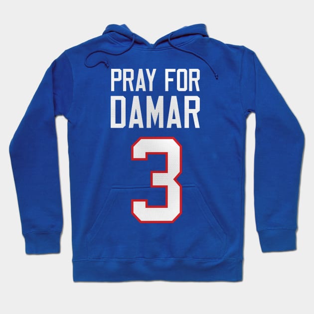 Pray for 3 damar Hoodie by Mirrorfor.Art